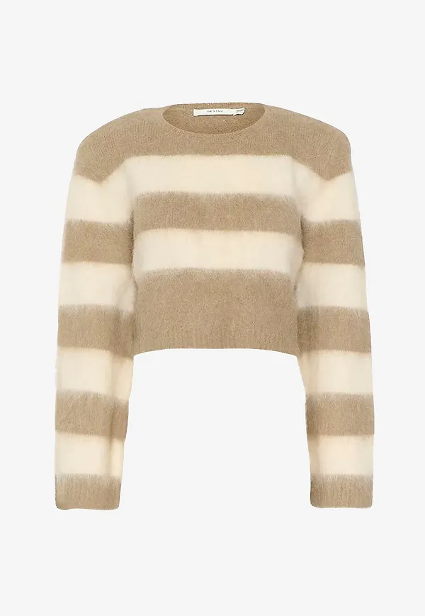 Gestuz - Tröja Safigz Pullover - Beige