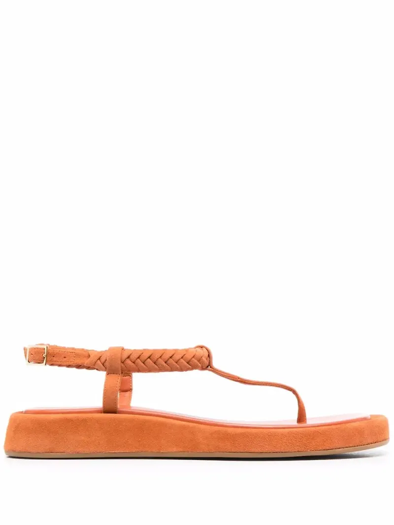 GIABORGHINI Rosie låga sandaler - Orange