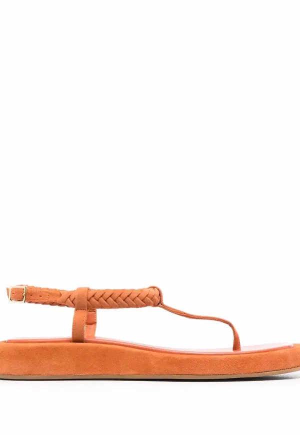 GIABORGHINI Rosie låga sandaler - Orange
