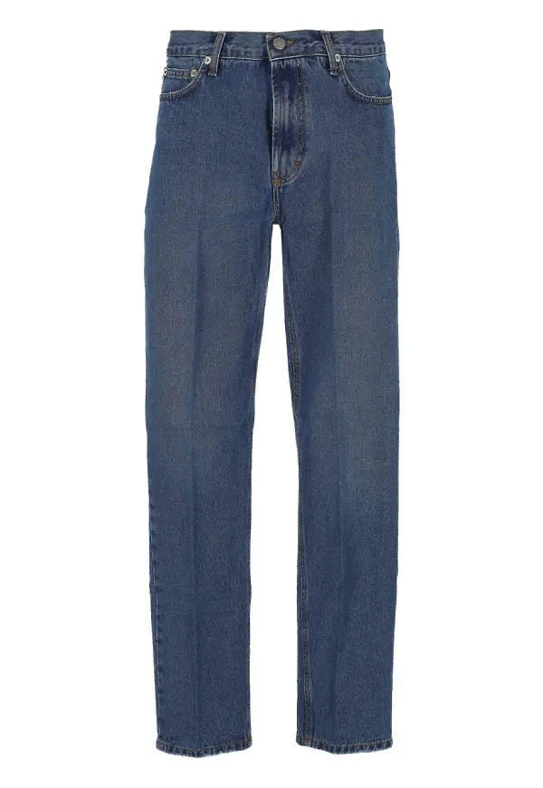 Giada Benincasa jeans med brodyr - Blå