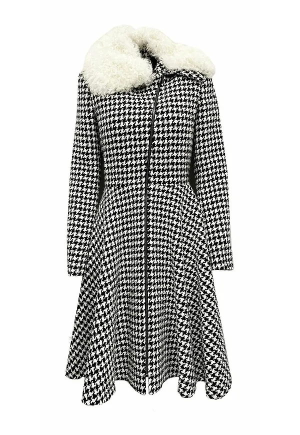 Giambattista Valli - Vinterkappor - Svart - Dam - Storlek: XS