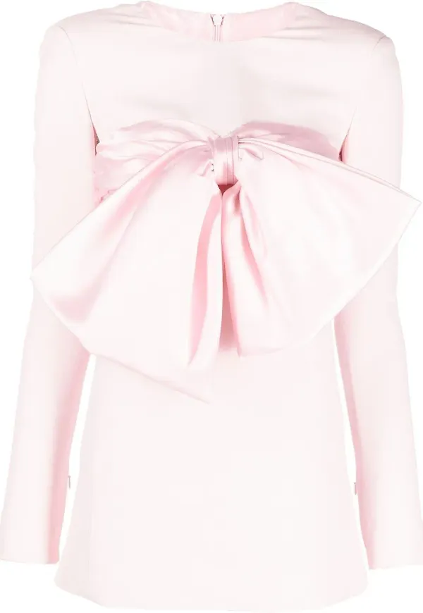Giambattista Valli miniklänning med rosett - Rosa