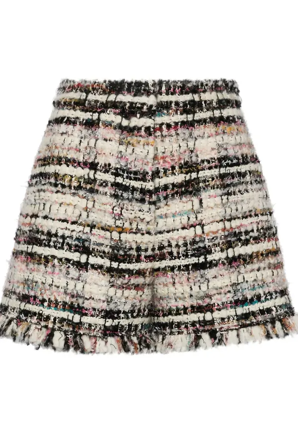 Giambattista Valli tweedshorts - Vit
