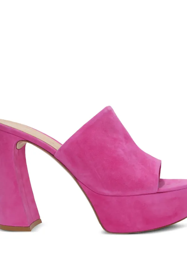 Gianvito Rossi platåsandaler - Rosa