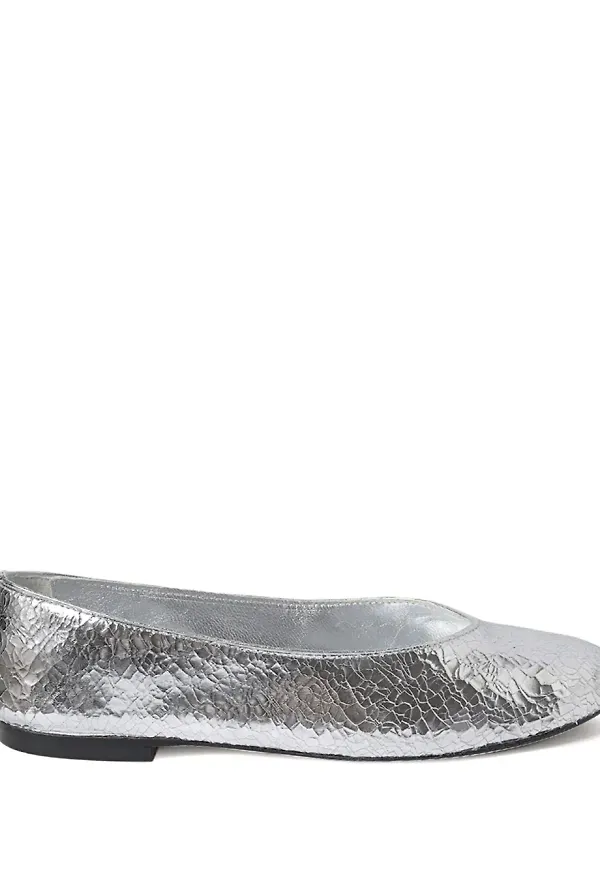 Gimaguas ballerinaskor - Silverfärgad