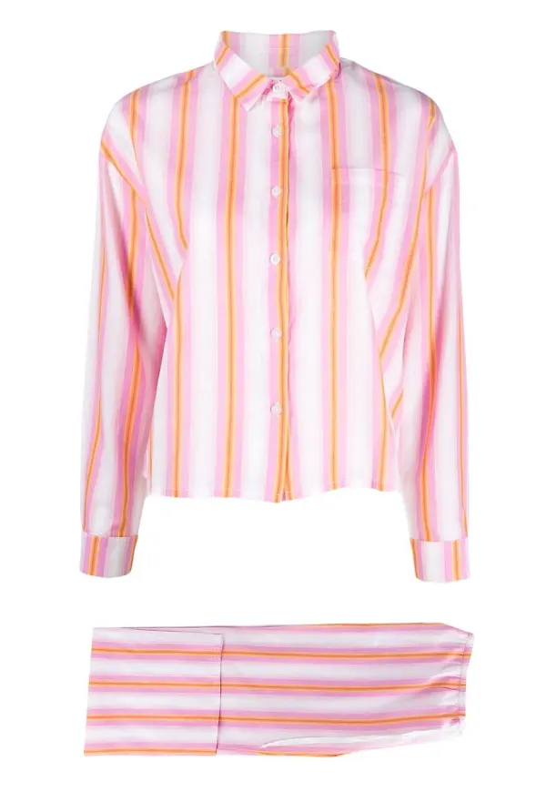 Gimaguas Muka randig pyjamas - Rosa