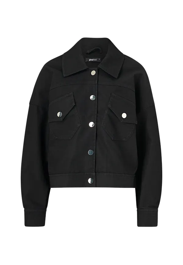 Gina Tricot - Jacka Emma Trucker Jacket - Svart