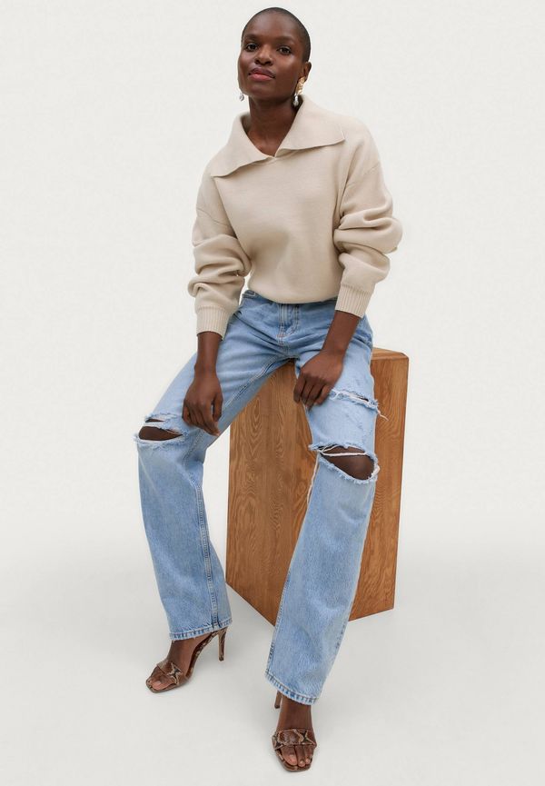Gina Tricot - Jeans 90s High Waist Jeans - Blå