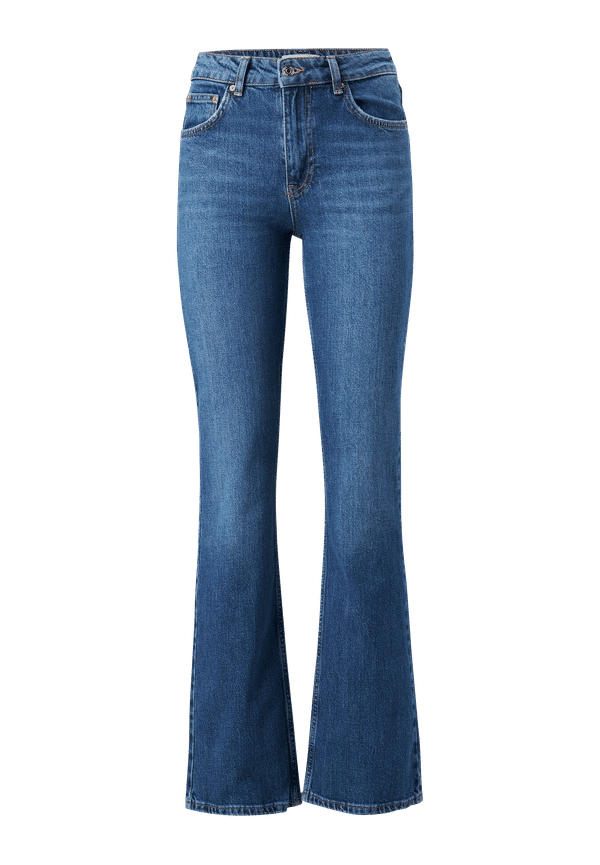 Gina Tricot - Jeans Full Length Flare Jeans - Blå