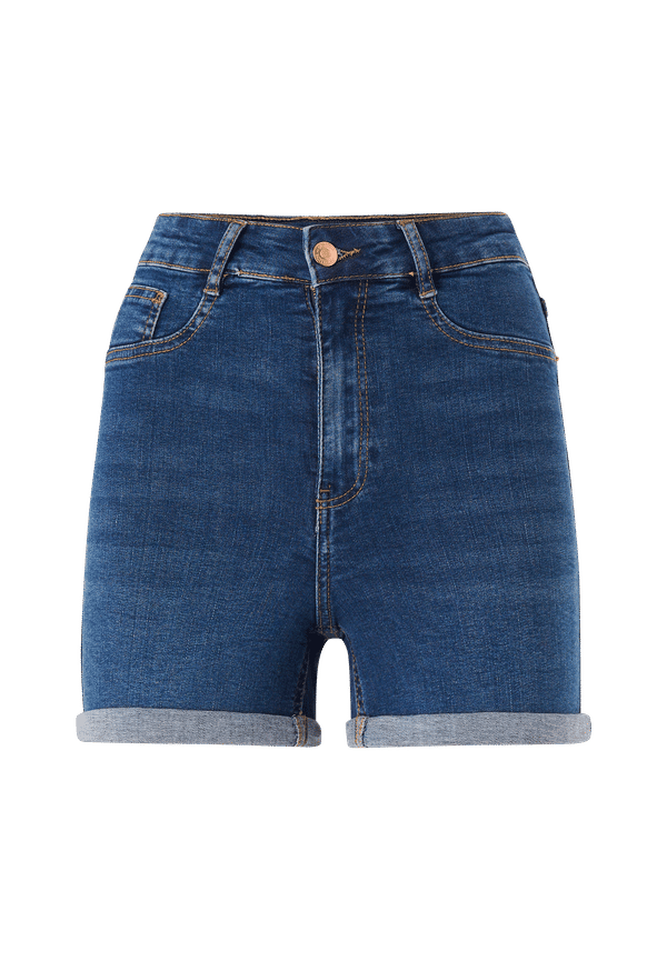 Gina Tricot - Jeansshorts Molly Denim Shorts - Blå - 34/36