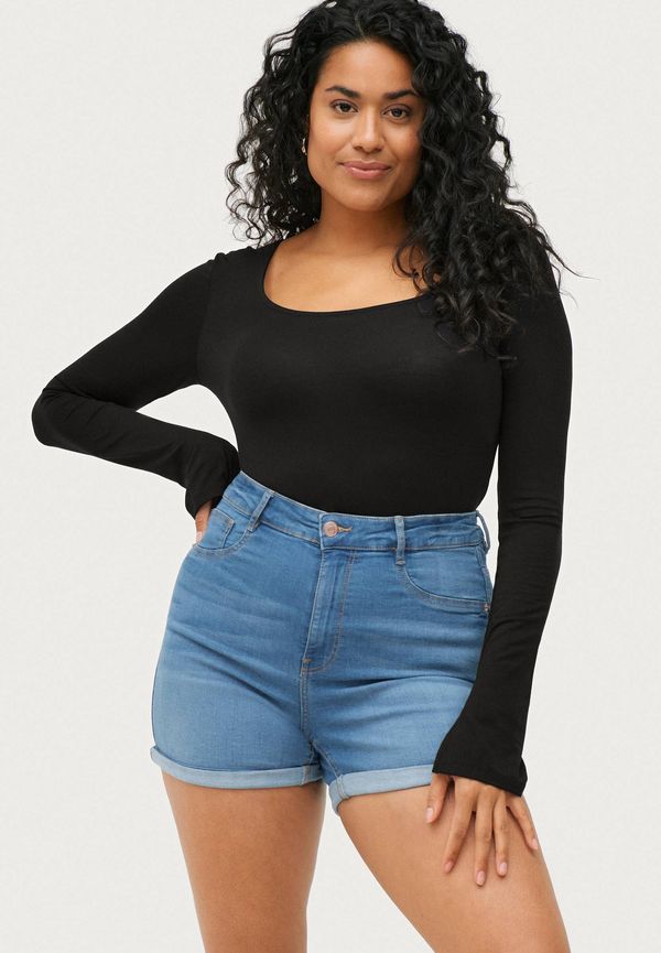 Gina Tricot - Jeansshorts Molly Denim Shorts - Blå - 34/36