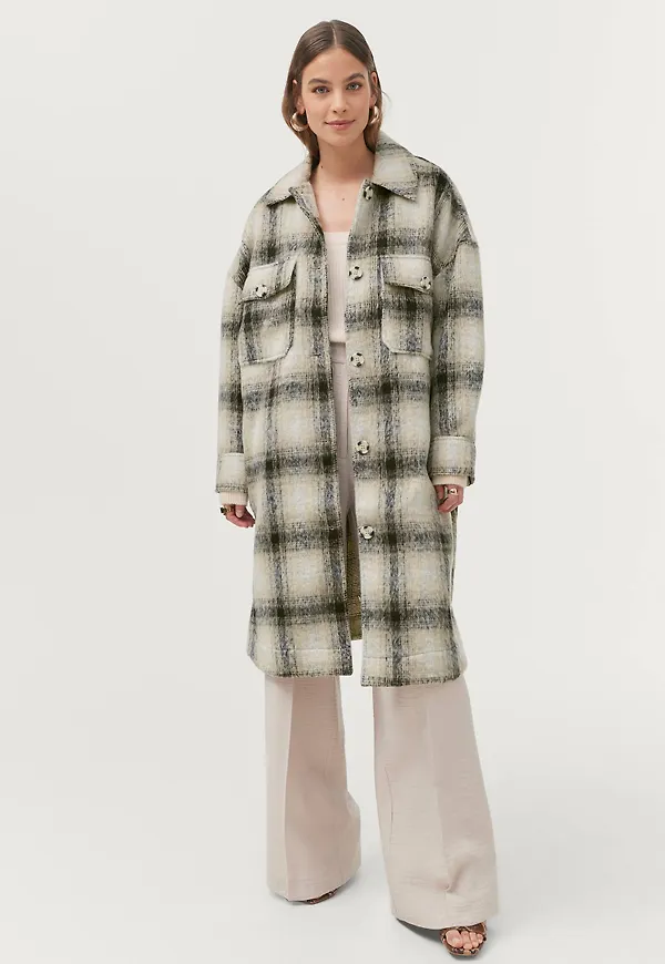 Gina Tricot - Kappa Nejla Shirt Jacket - Brun