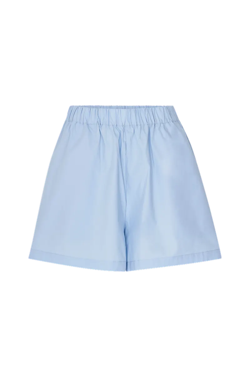 Gina Tricot - Shorts Ana Poplin - Blå