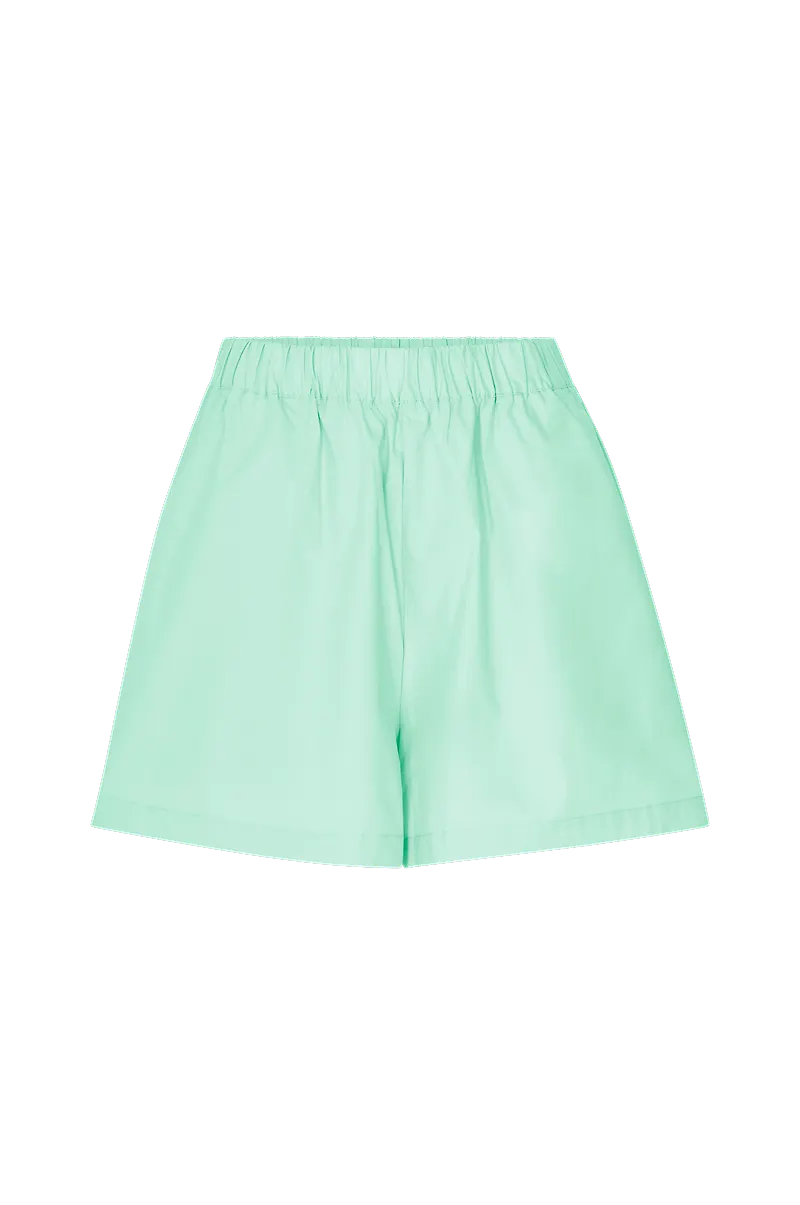 Gina Tricot - Shorts Ana Poplin - Grön