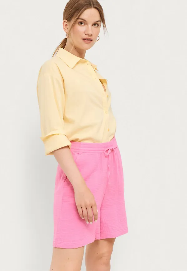 Gina Tricot - Shorts Disa Gauze Shorts - Rosa