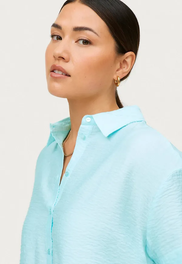 Gina Tricot - Skjorta Ann Shirt - Blå - 36/38