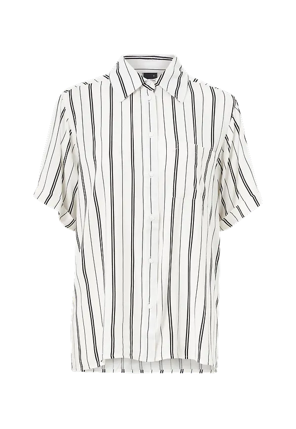 Gina Tricot - Skjorta Malou Shirt - Vit