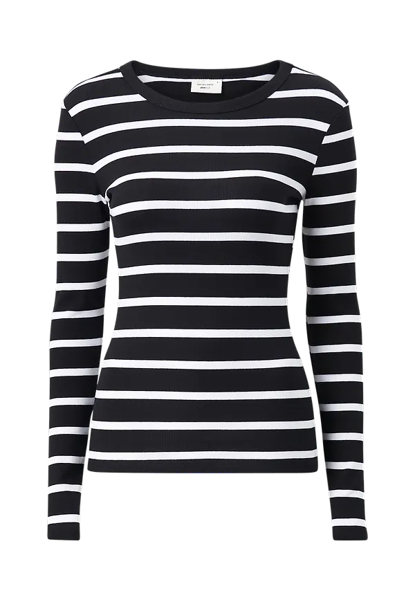 Gina Tricot - Topp Basic Long Sleeve Top - Multi