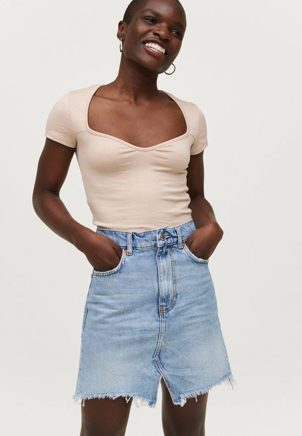 Gina Tricot - Topp Margot Bustier Top - Beige
