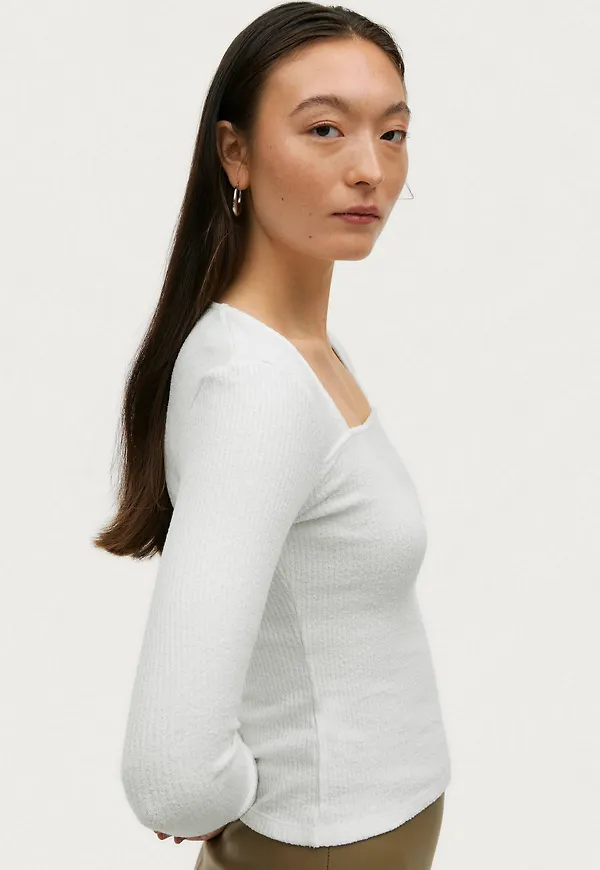 Gina Tricot - Topp Penny Top - Vit - 38/40