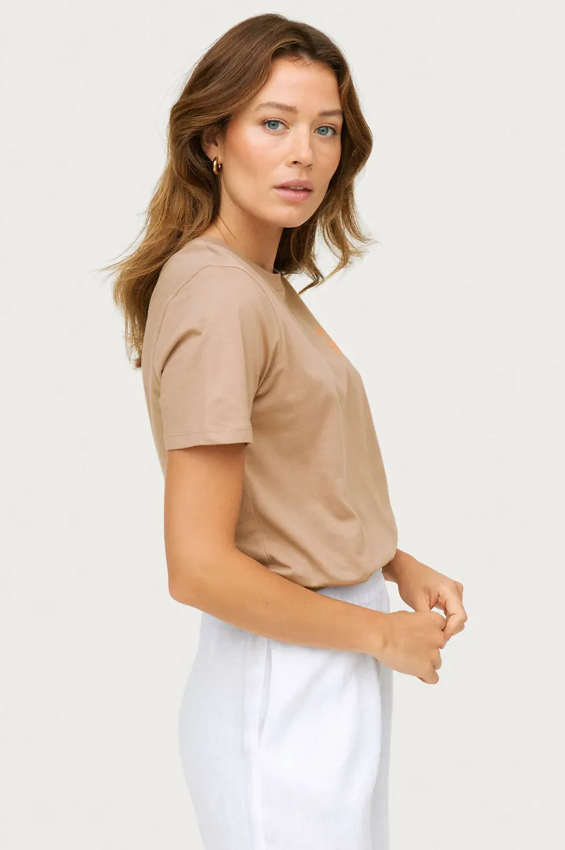 Gina Tricot - Topp Printed Tee 2-pack - Blå