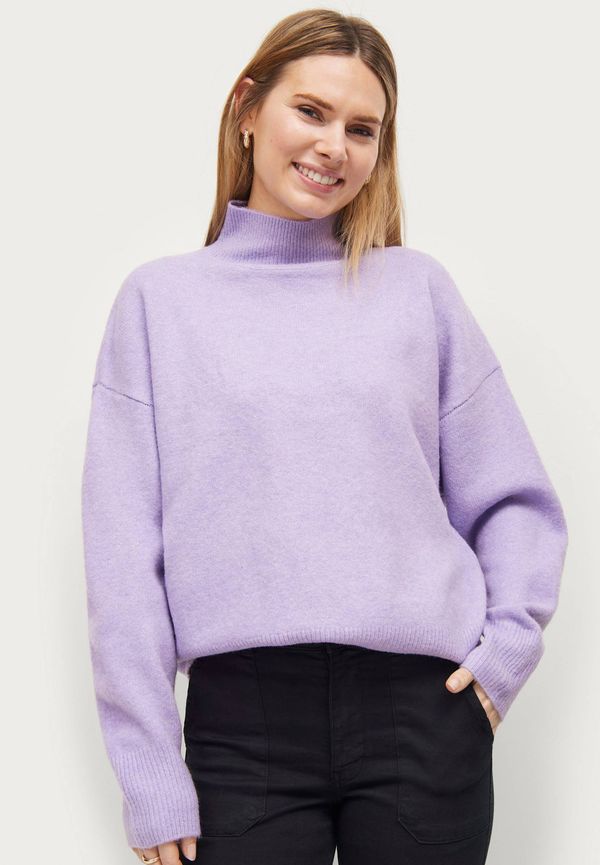 Gina Tricot - Tröja Lovisa Knitted Sweater - Lila - 34/36