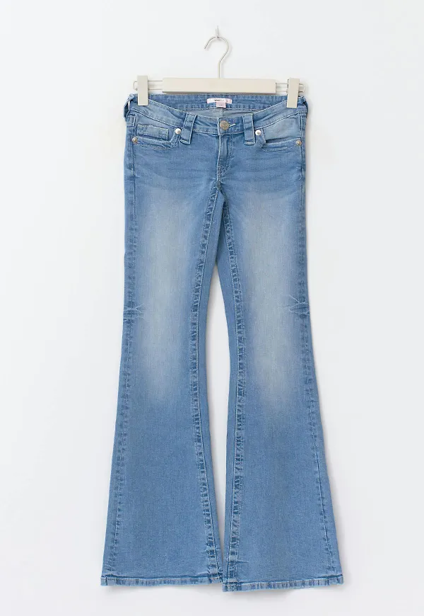 Gina Tricot - 14+ runway jeans tall - tall jeans - Blå - XS - Dam