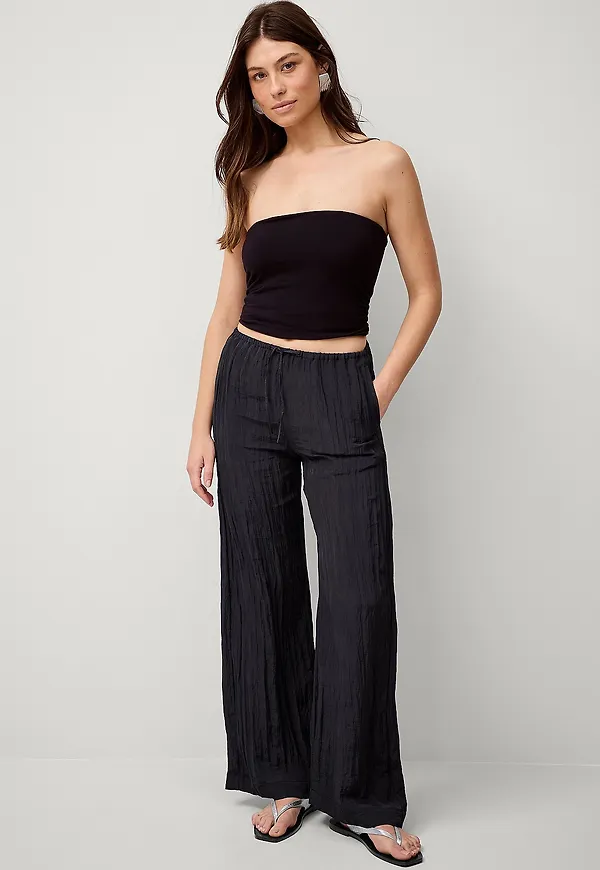 Gina Tricot - Byxor Trousers - Svart