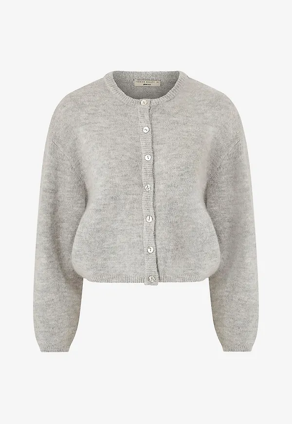 Gina Tricot - Cardigan Knitted Cardigan - Grå