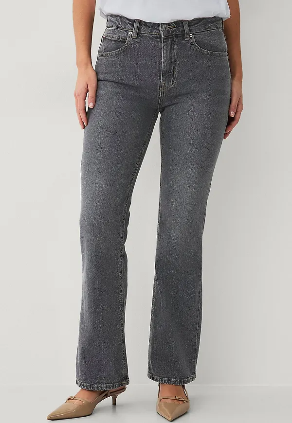Gina Tricot - Jeans Classic Boot Jeans - Grå