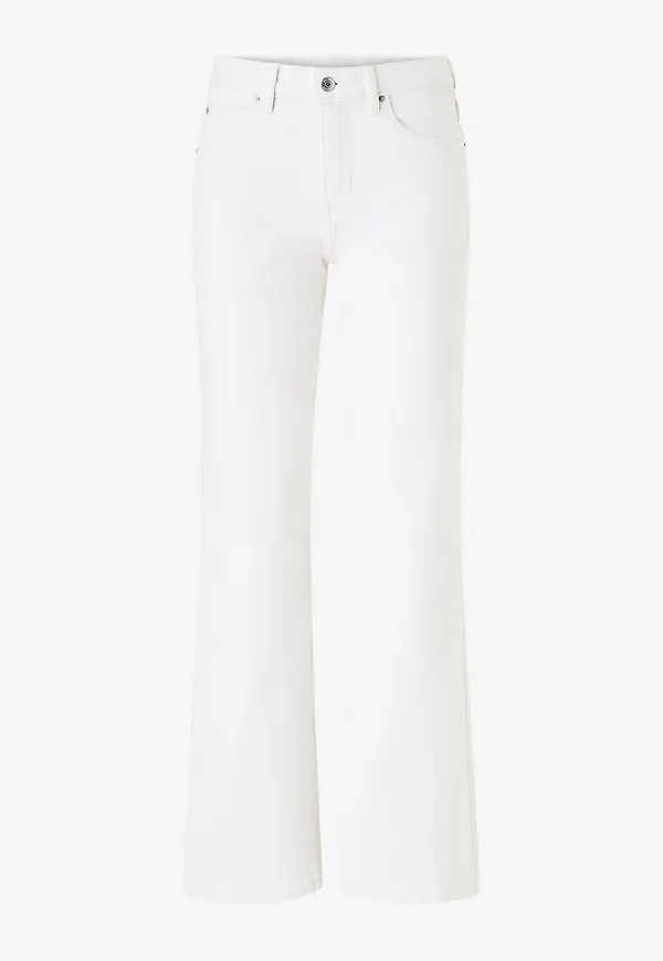 Gina Tricot - Jeans Classic Boot Jeans - Vit