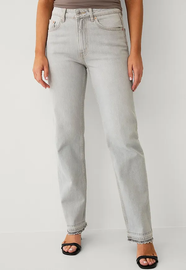 Gina Tricot - Jeans Full Length Jeans - Grå