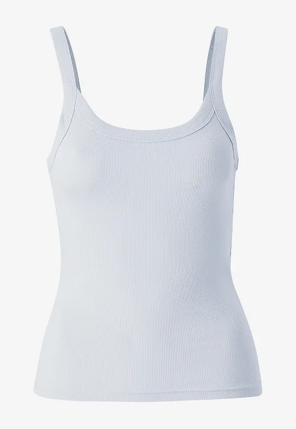 Gina Tricot - Linne Basic Rib Singlet - Lila