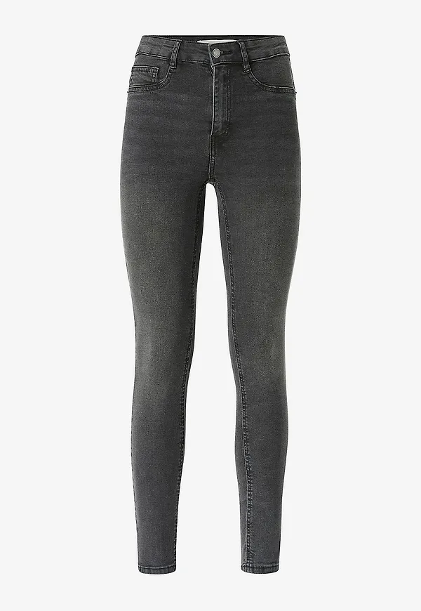 Gina Tricot - Molly high waist jeans - Svart