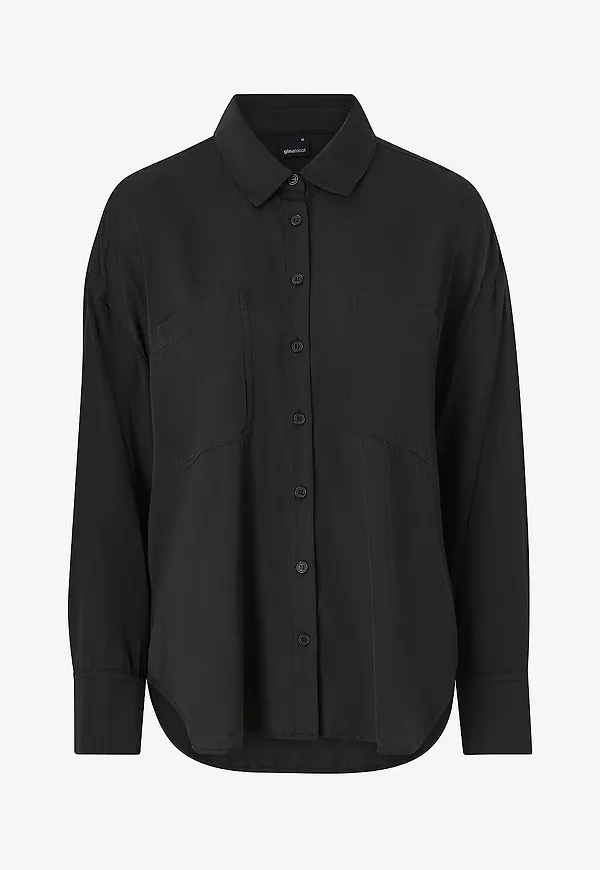 Gina Tricot - Skjorta Chunky Shirt - Svart