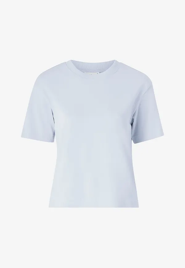 Gina Tricot - T-shirt Basic Tee - Blå