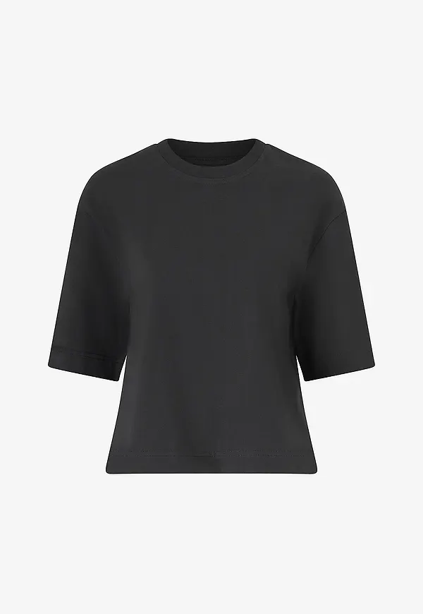 Gina Tricot - T-shirt Perfect Boxy Tee - Svart