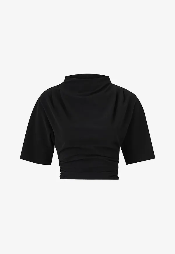 Gina Tricot - Topp Drapy Top - Svart