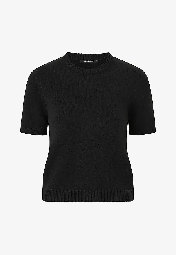 Gina Tricot - Topp Knitted - Svart