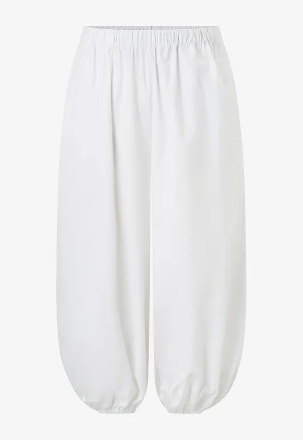 Gina Tricot - Ballongbyxor Mid Waist - Vit