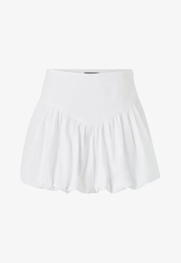 Gina Tricot - Ballongkjol - Vit
