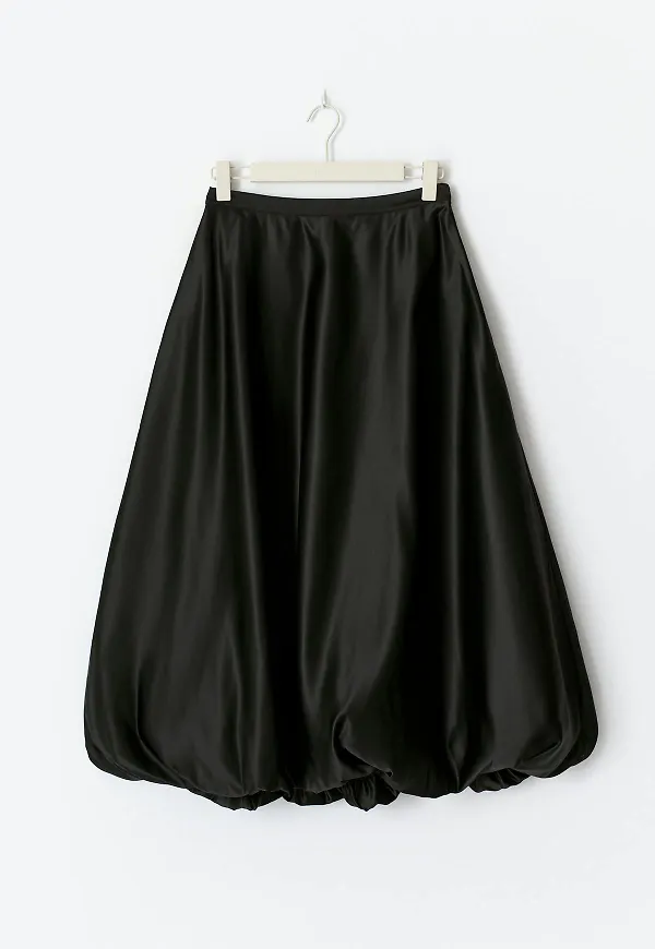 Gina Tricot - Balloon skirt - kjolar - Svart - 36 - Dam