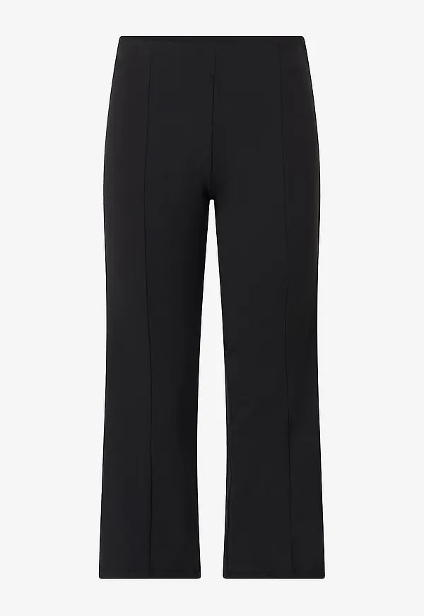 Gina Tricot - Byxor Kick flare trousers - Svart