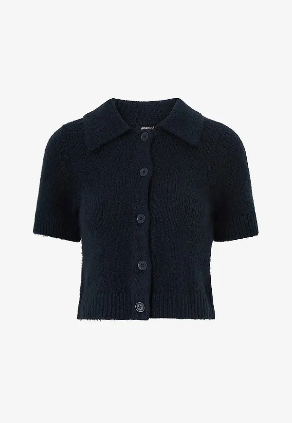 Gina Tricot - Cardigan Knitted - Blå