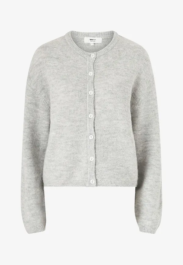 Gina Tricot - Cardigan Knitted Cardigan - Grå