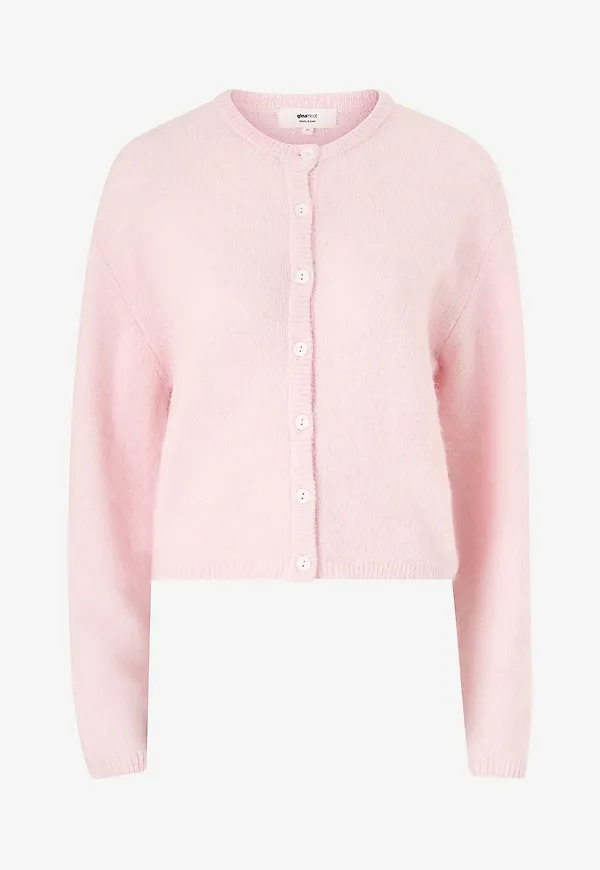 Gina Tricot - Cardigan Knitted Cardigan - Rosa