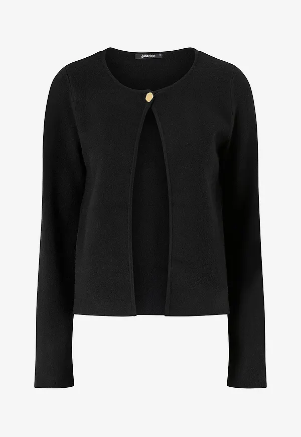Gina Tricot - Cardigan Knitted - Svart