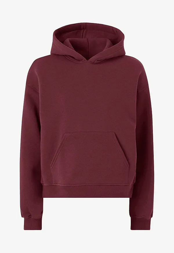 Gina Tricot - Huvtröja Iconic Hoodie - Röd
