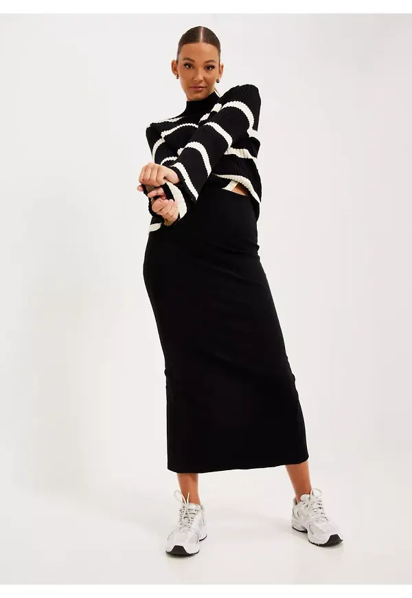 Gina Tricot Indra skirt Midikjolar Black