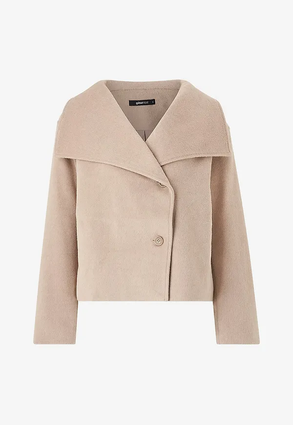 Gina Tricot - Jacka Funnel Neck Jacket - Beige